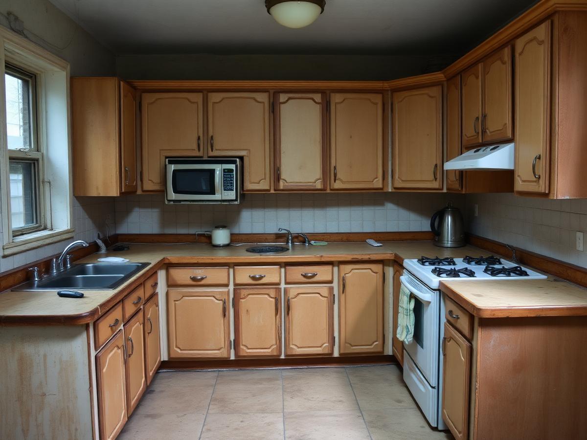 Reforma de cocina antes